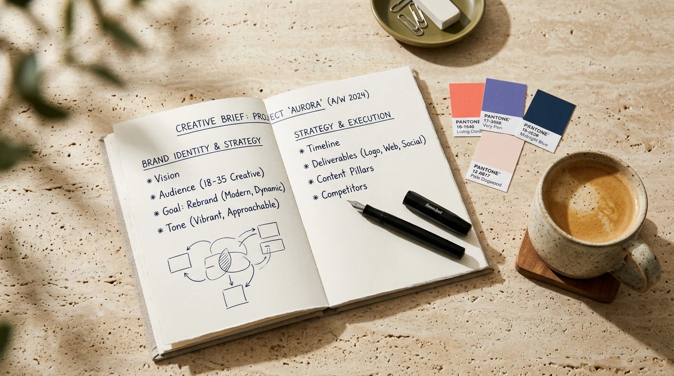 How to brief a designer (and get better work back) — cover