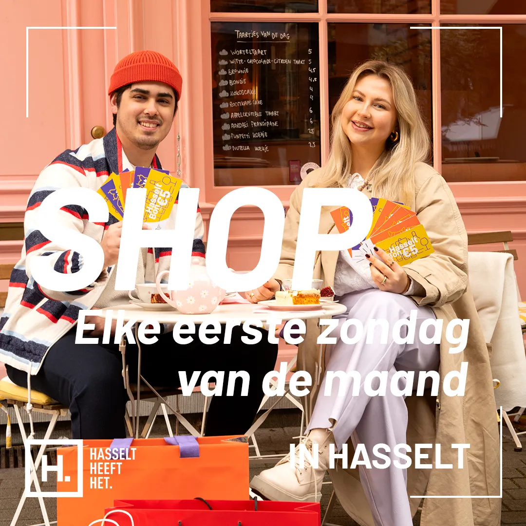 Hasselt Shopping Sundays city campaign — detail 4