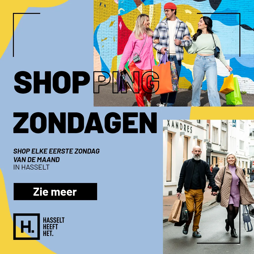 Hasselt Shopping Sundays city campaign — detail 5