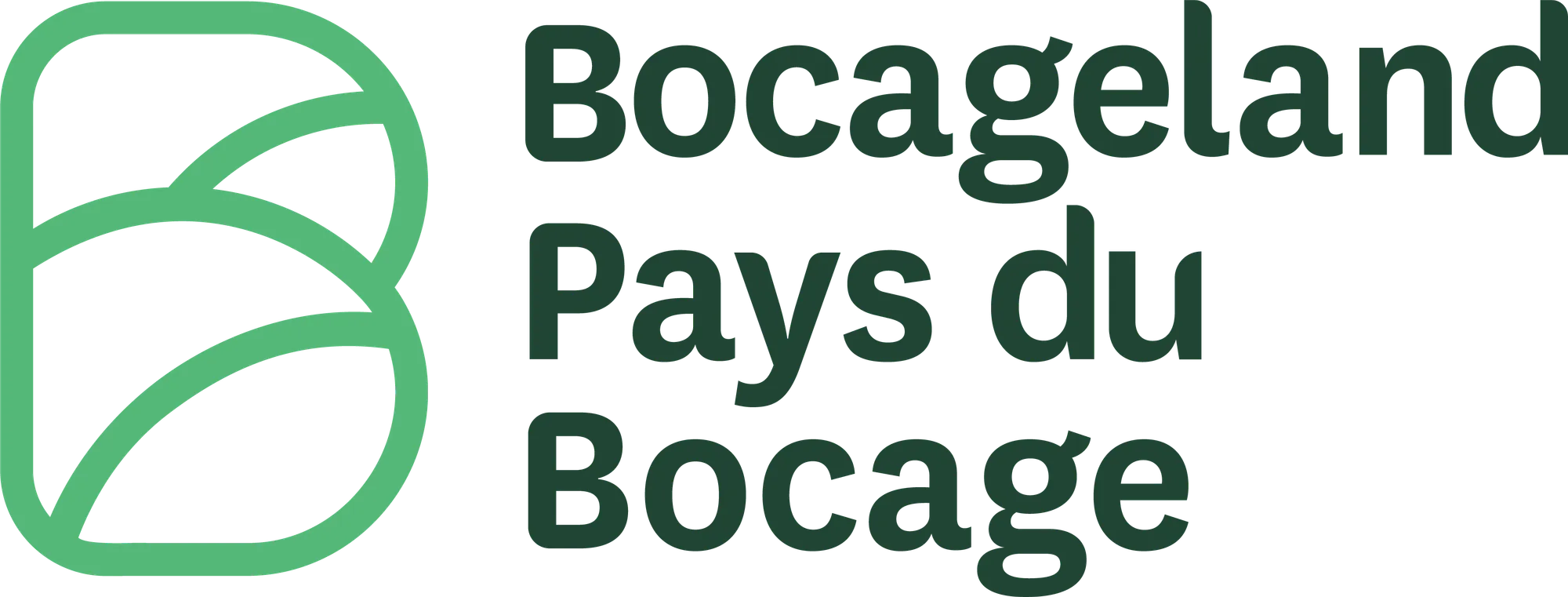 Becoland typography logo animation still
